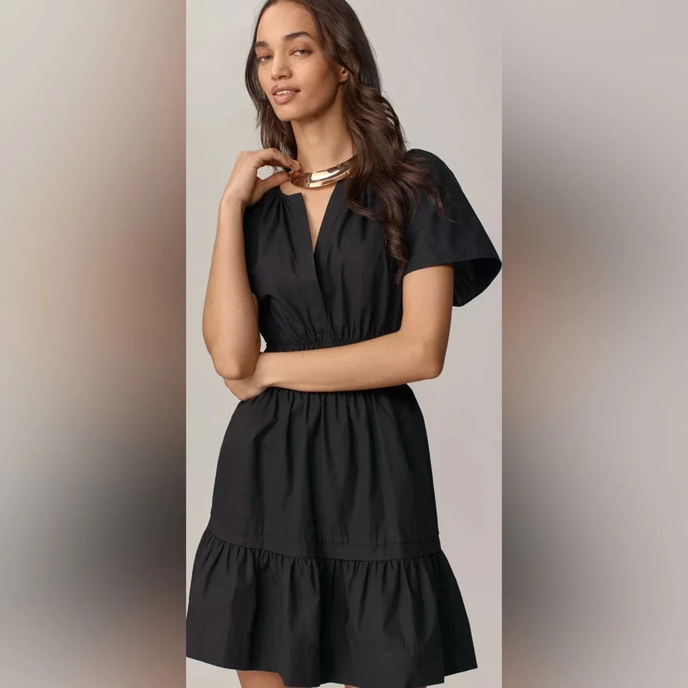 Anthropologie The Somerset Poplin Romper - Picture 2 of 6